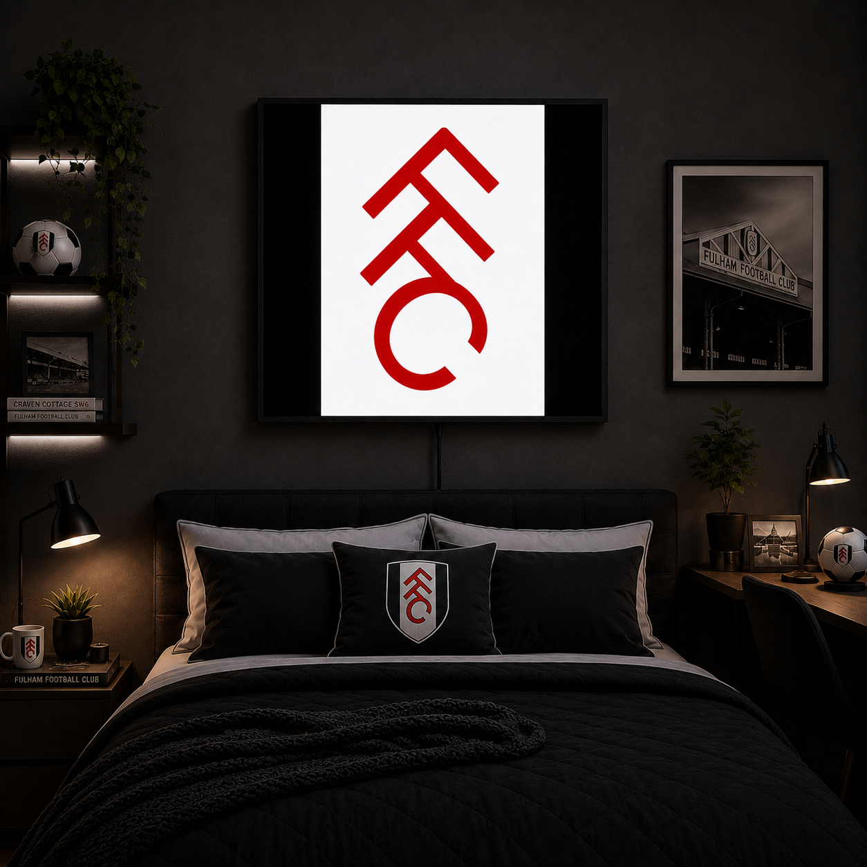 Fulham FC Lightbox Sign